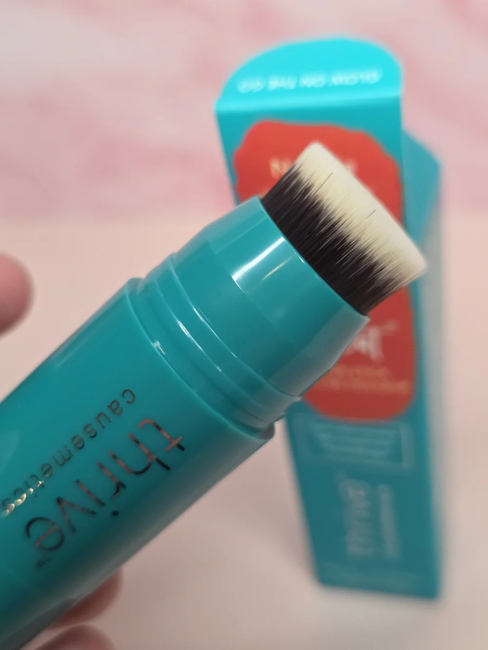 thrive causemetics Triple Threat Color Stick — Natalia (Red-Orange Matte)
